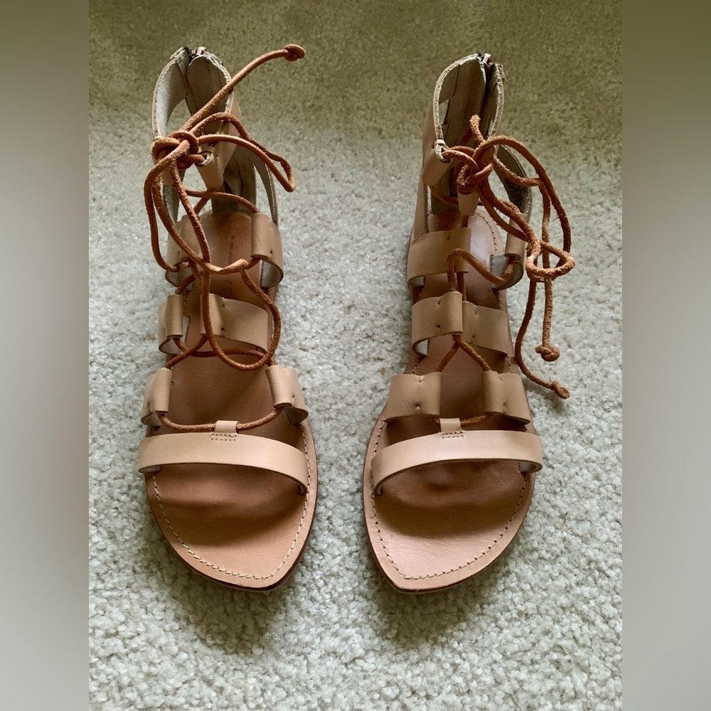 H&M Genuine Leather Gladiator Sandals
